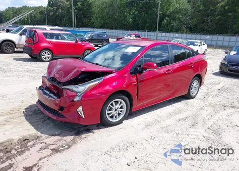 2016 Toyota Prius Three z USA, uszkodzony, nr VIN JTDKARFU8G3525904